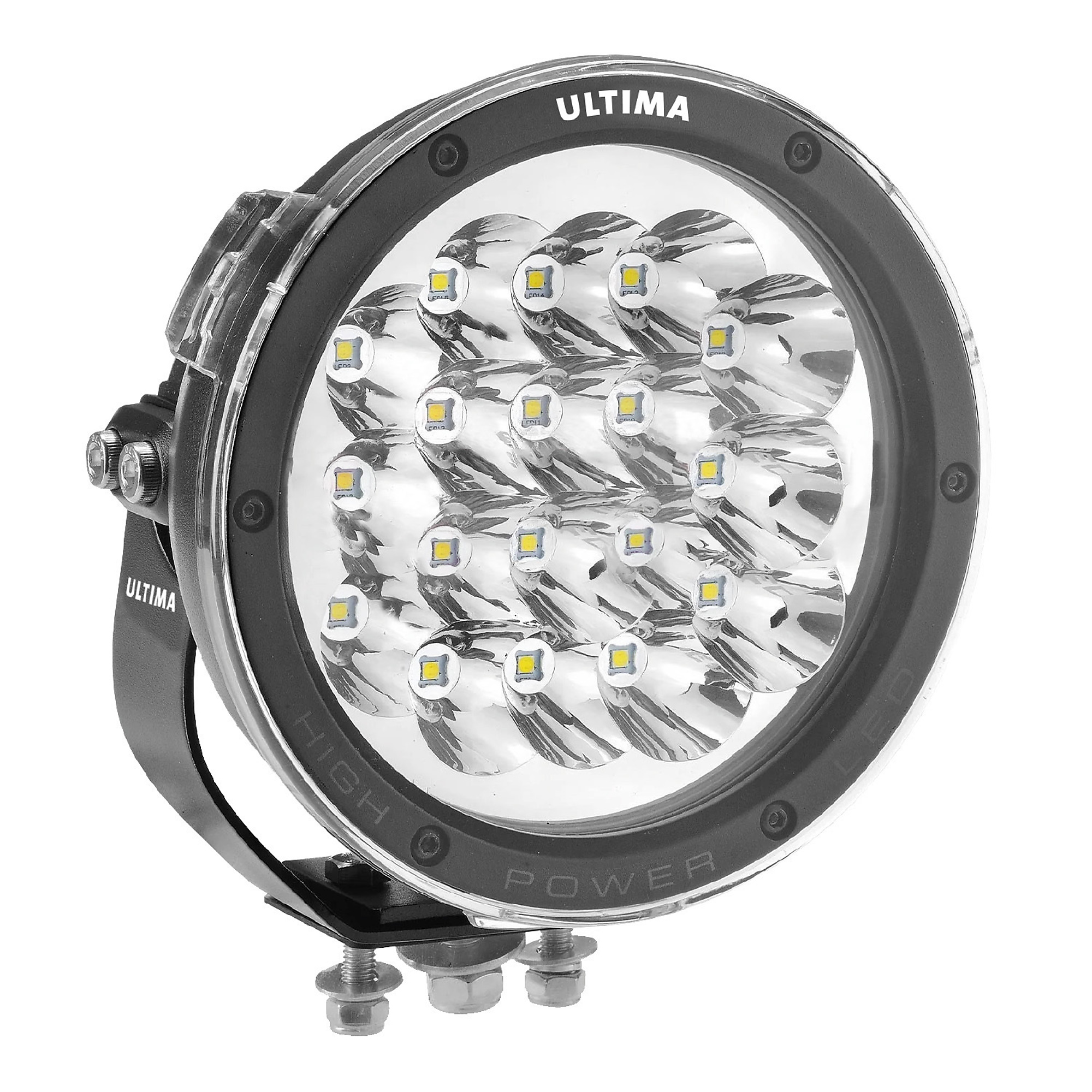 BWI Ultima, LED Driving Light Round, 7in., 90W, Light Type LED, Lens Color Clear, Included (qty.) 1 Model# UT-72115-2